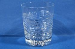 Rare Waterford Crystal Spirit of America Double Old Fashioned Glass 4 1/4