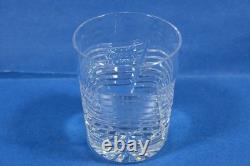 Rare Waterford Crystal Spirit of America Double Old Fashioned Glass 4 1/4