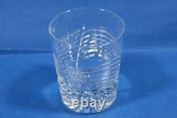 Rare Waterford Crystal Spirit of America Double Old Fashioned Glass 4 1/4