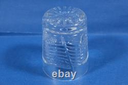 Rare Waterford Crystal Spirit of America Double Old Fashioned Glass 4 1/4