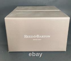Reed & Barton Double Old-Fashioned Whisky Glasses Hudson Set 4 12 oz Crystal