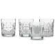 Reed & Barton New Vintage 4pc Double Old Fashioned Glass Set