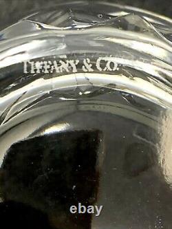 Rock Cut by Tiffany Co Double Old Fashioned Glasses Crystal Whiskey Glass 6 qty