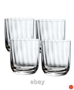 Rose Garden Double Old Fashioned Glasses, Set of 4