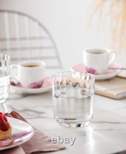 Rose Garden Double Old Fashioned Glasses, Set of 4