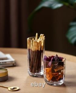 Rose Garden Double Old Fashioned Glasses, Set of 4