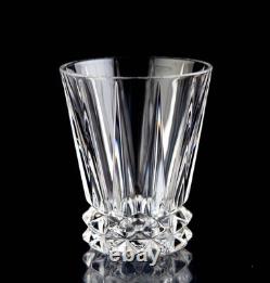 Rosenthal Blossom Double Old Fashioned Tumbler Glasses Set of 4 Vintage Barware