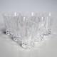Rosenthal Crystal Blossom Double Old Fashioned Tumbler Glasses 6pc Lot 4.5 B