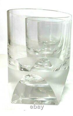 Rosenthal Crystal SKAL Clear Double Old Fashioned x 6