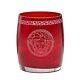 Rosenthal Crystal Versace'Medusa Red' Double Old Fashioned/Whiskey Glass, NIB
