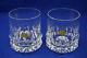 Rosenthal Holdfast (2) Double Old Fashioned Glasses, 4 1/8 New with Tag (S33)