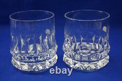 Rosenthal Holdfast (2) Double Old Fashioned Glasses, 4 1/8 New with Tag (S33)