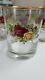 Royal Albert Old Country Roses Set Of 8 Double Old Fashioned Glasses