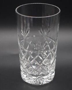 Royal Brierley Cut Crystal Bruce Set 6 Double Old Fashioned Tall Tumblers 5