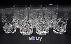 Royal Brierley Cut Crystal Bruce Set Of 7 Highball Double Old Fashioned 4