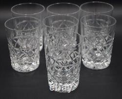 Royal Brierley Cut Crystal Bruce Set Of 7 Highball Double Old Fashioned 4