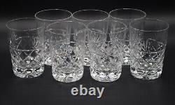 Royal Brierley Cut Crystal Bruce Set Of 7 Highball Double Old Fashioned 4