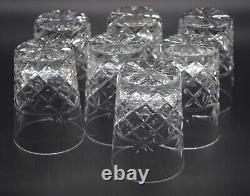 Royal Brierley Cut Crystal Bruce Set Of 7 Highball Double Old Fashioned 4