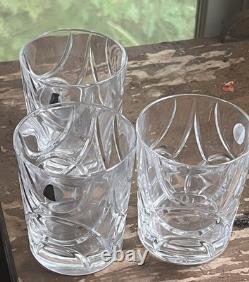 Royalton Crystal Double Old Fashioned Glasses Ralph Lauren Collection, New