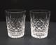SET 2 Waterford Crystal Lismore DOF Double Old Fashioned Glasses Tumblers Pair