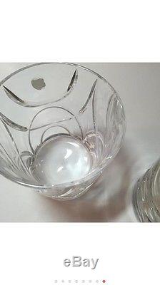 SET OF 4 Ralph Lauren CRYSTAL GLASSES DOUBLE OLD FASHIONED $400 NEW