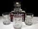 SET OF 4- Ralph Lauren Glen Plaid DOF Double Old Fashioned Glasses IN BOX