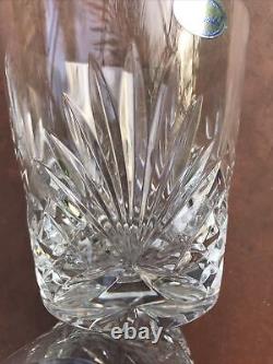 SET Of 4 RICHMOND CRYSTAL 4 DOUBLE OLD FASHIONED by ROGASKA YUGOSLAVIA MINT