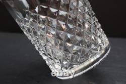 SET of 3 VTG WATERFORD Crystal ALANA Double Old Fashioned Glasses 4 3/8 Tumbler