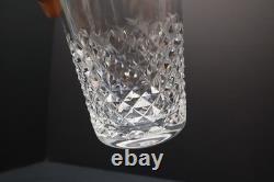 SET of 4 VTG WATERFORD Crystal ALANA Double Old Fashioned Glasses 4 3/8 Tumbler