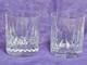 Saint Louis Crystal Double Old Fashioned Rocks Glasses. Set of 2. France