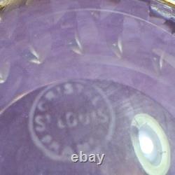 Saint Louis Crystal Double Old Fashioned Rocks Glasses. Set of 2. France