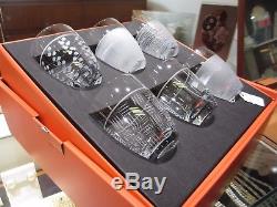 Salviati Venezia NEW Fine Crystal Double Old Fashioned Glasses Set of 6 in Box