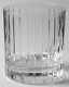 Sasaki Crystal Ellessee Double Old Fashioned Glasses Set of 4