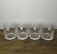 Sasaki Ellessee crystal double old fashioned rocks glasses set of 4 with labels