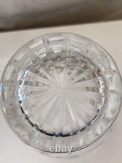 Set 2 Vintage Rare IRISH Waterford LISMORE Double Old Fashioned Crystal Glasses