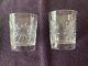 Set/ 2 WATERFORD Snowflake Double Old Fashioned Cocktail 10 oz Glasses