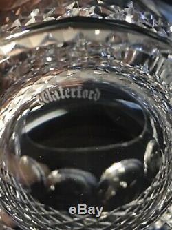 Set 2 Waterford Crystal Colleen Double Old Fashioned Tumblers Whiskey Glasses