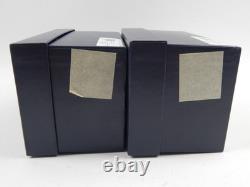 Set 4 RALPH LAUREN Crystal CALDWELL Whiskey Double Old Fashioned Glasses with Box