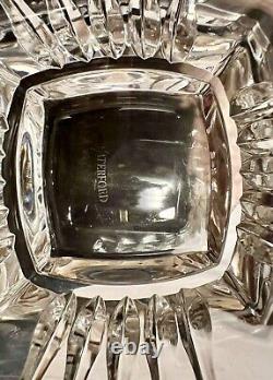 Set 4 Vintage Waterford Clarion Double Old Fashioned Crystal Glasses 4 1/2 In