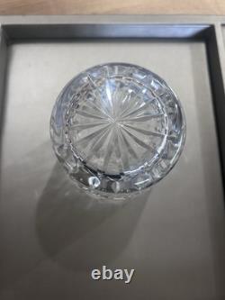 Set 8 Waterford Crystal Double Old Fashioned Glasses Signed Heavy Crystal