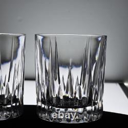Set Of 2 Mikasa Arctic Lights Double Old Fashioned Whisky Tumbler Glass 359006