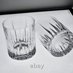Set Of 2 Mikasa Arctic Lights Double Old Fashioned Whisky Tumbler Glass 359006