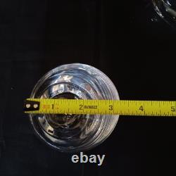 Set Of 2 Nambé Tilt Double Old Fashioned Glasses