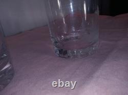 Set Of 2 Queen Lace Crystal American Wildlife FOX 12oz Double Old Fashioned 4