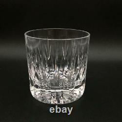 Set Of 2 Stuart Litchfield Crystal Double Old Fashioned Glasses 3 5/8 Cr1894