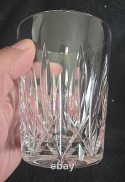 Set Of 2 Waterford Crystal Ballyshannon Double Old Fashioned Glasses
