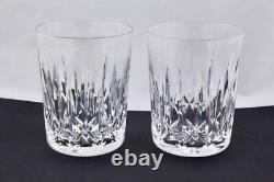 Set Of 2 Waterford Crystal Ballyshannon Double Old Fashioned Glasses Mint