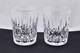 Set Of 2 Waterford Crystal Ballyshannon Double Old Fashioned Glasses Mint