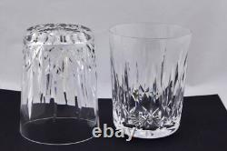 Set Of 2 Waterford Crystal Ballyshannon Double Old Fashioned Glasses Mint