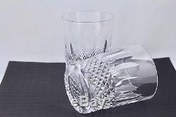 Set Of 2 Waterford Crystal Colleen Double Old Fashioned Glasses/tumblers-mint #2